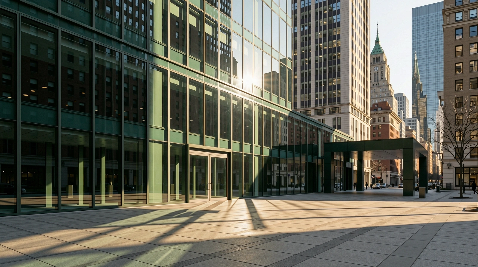 Citizens Banking corporate headquarters plaza