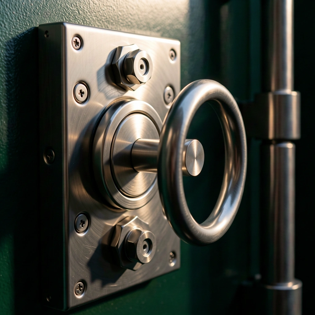 Secure vault entryway